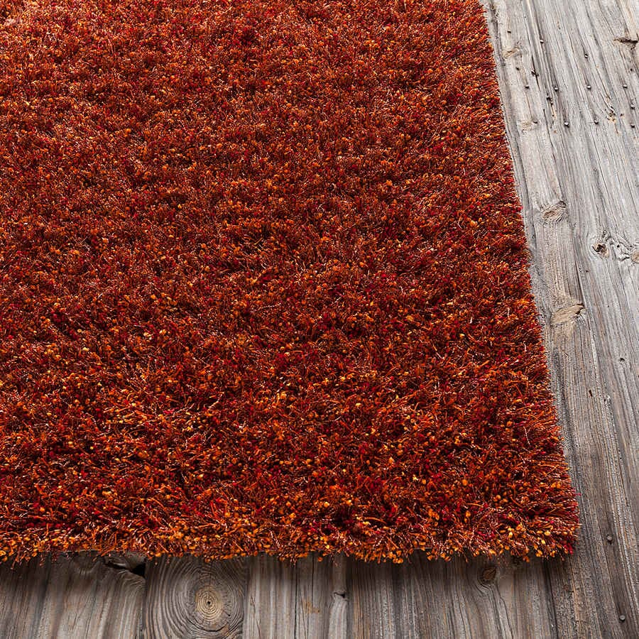 Chandra Mai mai14201 Red Shag Area Rug