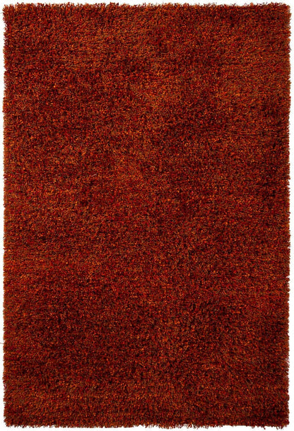 Chandra Mai mai14201 Red Shag Area Rug