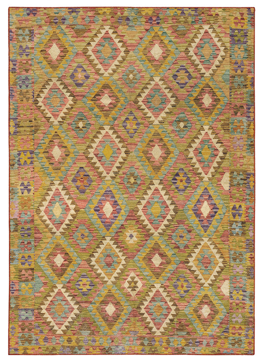 Oriental Weavers Sphinx Malibu Mal07 Gold/ Multi Area Rug