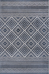 AreaRugs.com Wavaj Nwa1271A Blue Area Rug