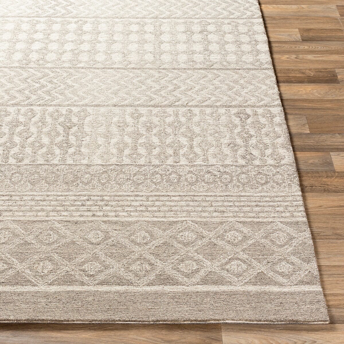 Surya Maroc Mar-2300 Camel, Cream, Beige Moroccan Area Rug