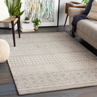 Surya Maroc Mar-2300 Camel, Cream, Beige Moroccan Area Rug