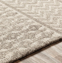 Surya Maroc Mar-2300 Camel, Cream, Beige Moroccan Area Rug