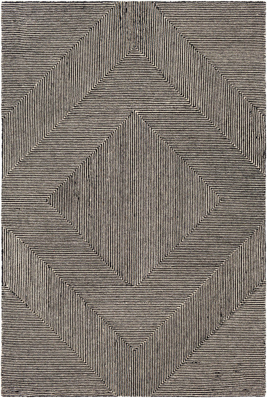 Surya Maroc Mar-2321 Beige, Black Area Rug