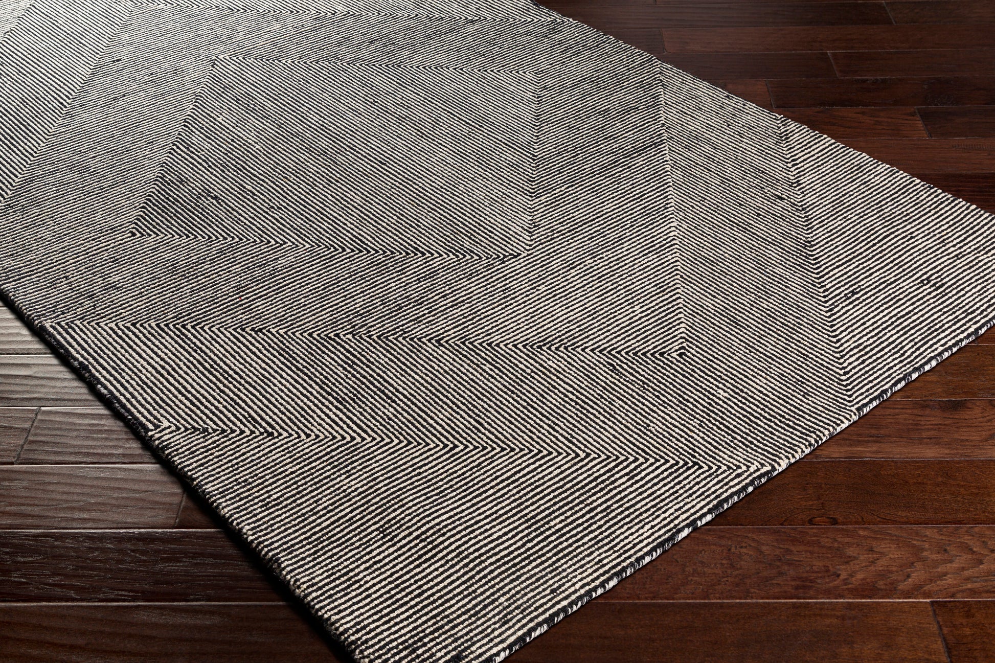 Surya Maroc Mar-2321 Beige, Black Area Rug