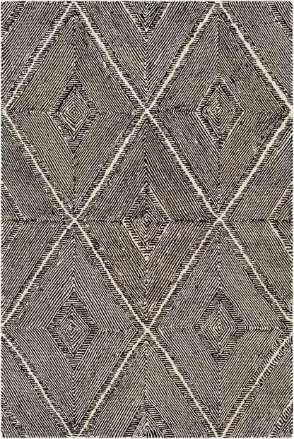 Surya Maroc Mar-2322 Black, Beige Area Rug