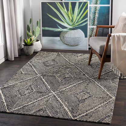 Surya Maroc Mar-2322 Black, Beige Area Rug