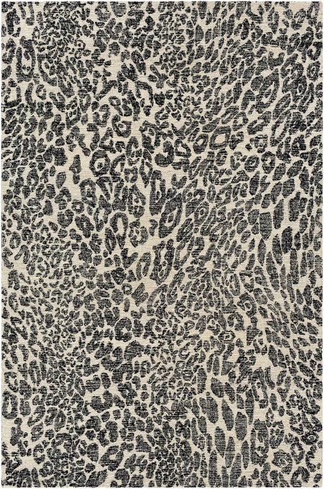 Surya Maroc Mar-2323 Black, Medium Gray, Beige Rugs.