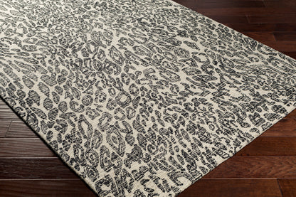 Surya Maroc Mar-2323 Black, Medium Gray, Beige Area Rug