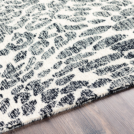Surya Maroc Mar-2323 Black, Medium Gray, Beige Rugs.