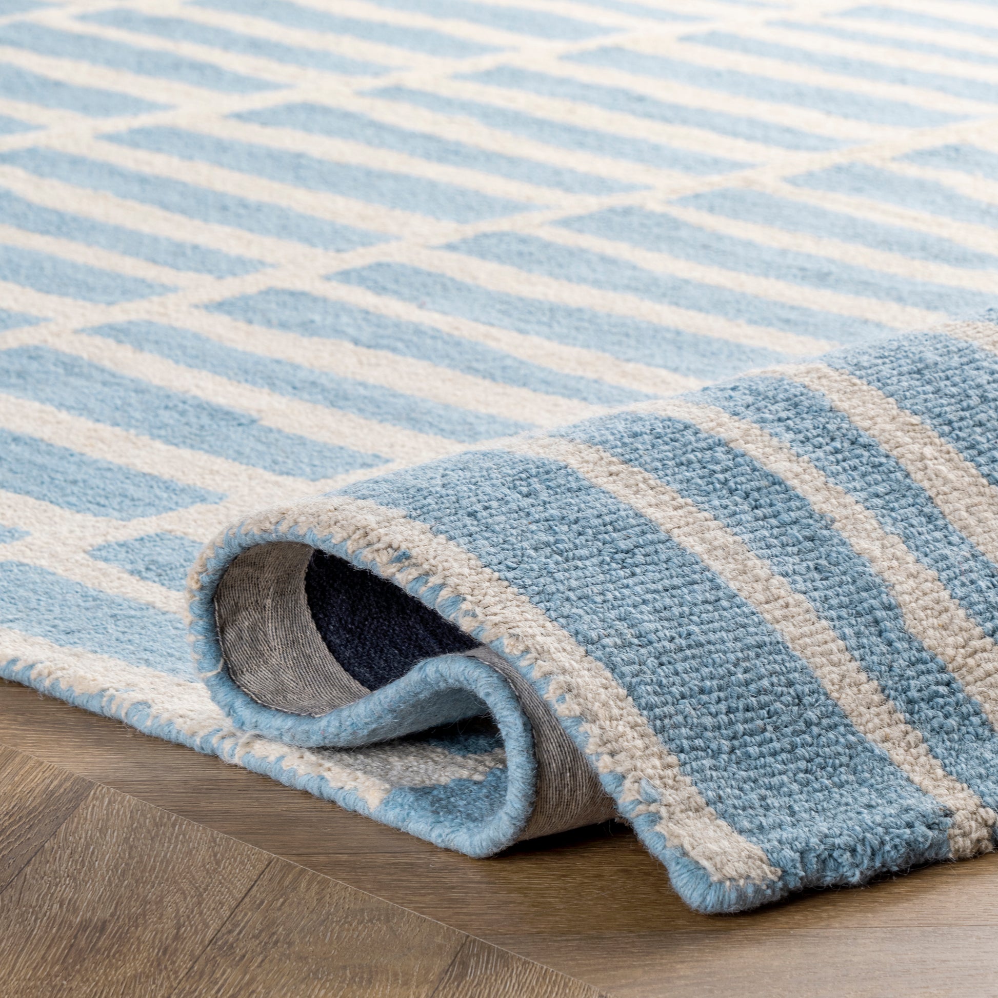 Nuloom Lemuel Nle2696A Baby Blue Area Rug