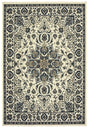 Oriental Weavers Sphinx Marina 1248W Ivory / Navy Rugs.