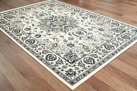 Oriental Weavers Sphinx Marina 1248W Ivory / Navy Rugs.