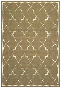 Oriental Weavers Sphinx Marina 7765Y Tan / Ivory Geometric Area Rug