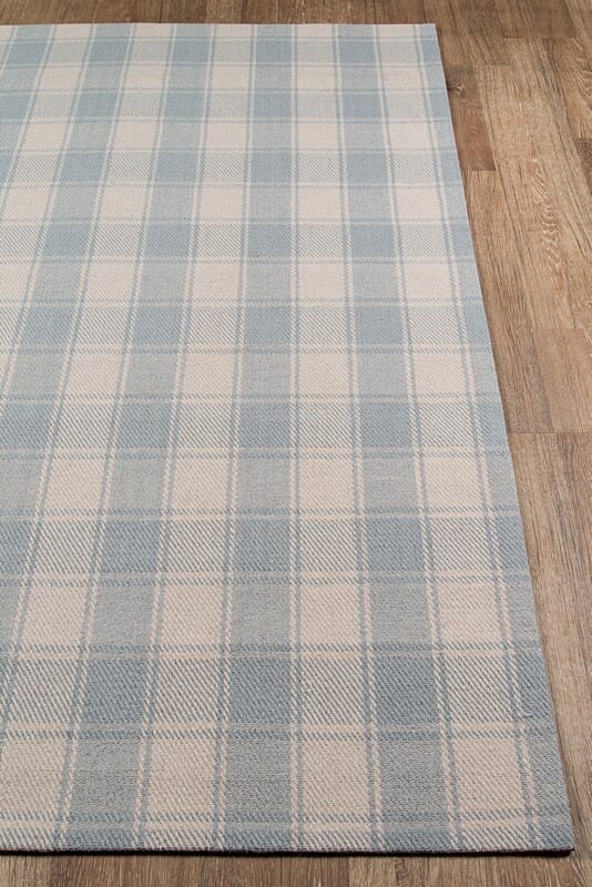 Momeni Erin Gates Marlborough Charles Mlb-1 Light Blue Geometric Area Rug