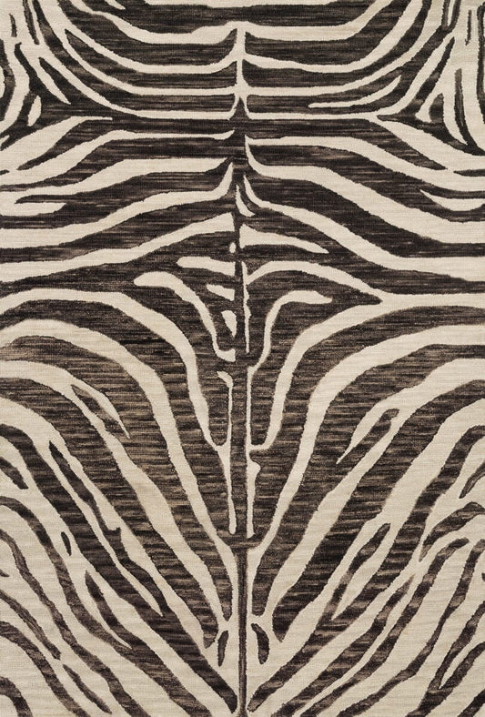 Loloi Masai Mas-01 Java / Ivory Animal Prints /Images Area Rug