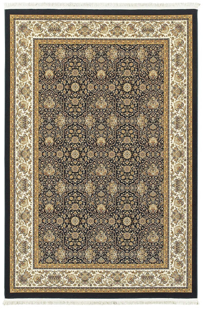 Oriental Weavers Sphinx Masterpiece 1331B Navy / Ivory Area Rug