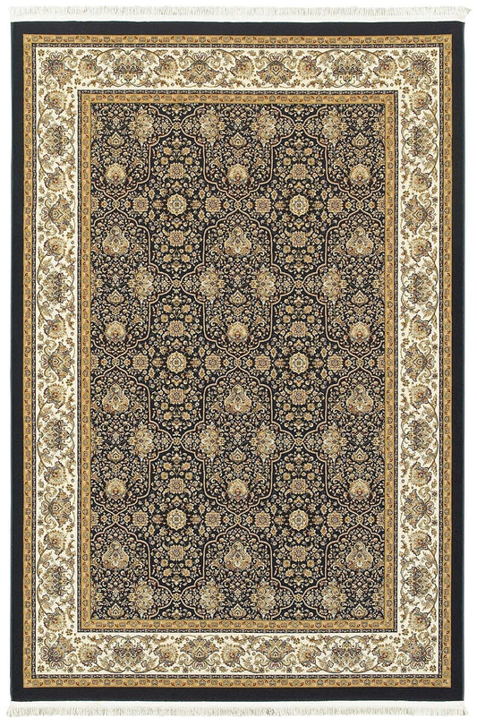 Oriental Weavers Sphinx Masterpiece 1331B Navy / Ivory Area Rug