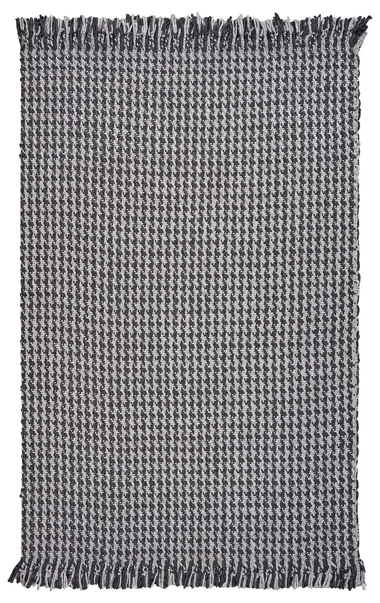 KAS Maui 1341 Houndstooth Grey Area Rug