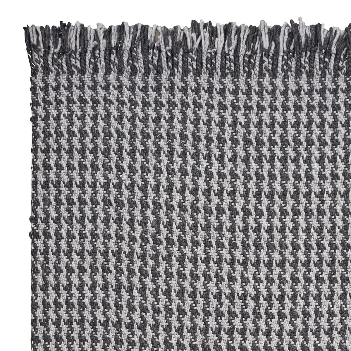 KAS Maui 1341 Houndstooth Grey Area Rug