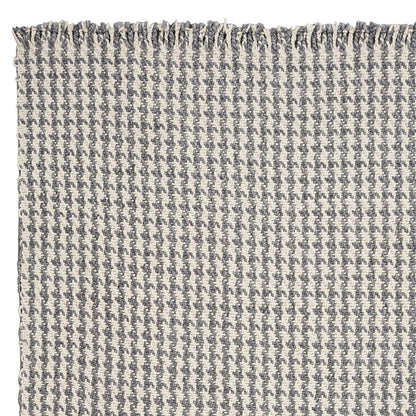 KAS Maui 1342 Houndstooth Ivory / Grey Area Rug