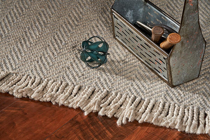 KAS Maui 1343 Herringbone Oatmeal Area Rug