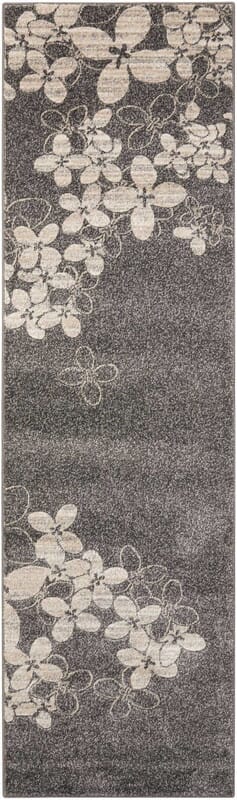 Nourison Maxell Mae02 Charcoal Floral / Country Area Rug