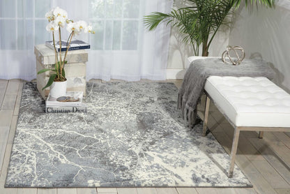 Nourison Maxell Mae11 Grey Organic / Abstract Area Rug