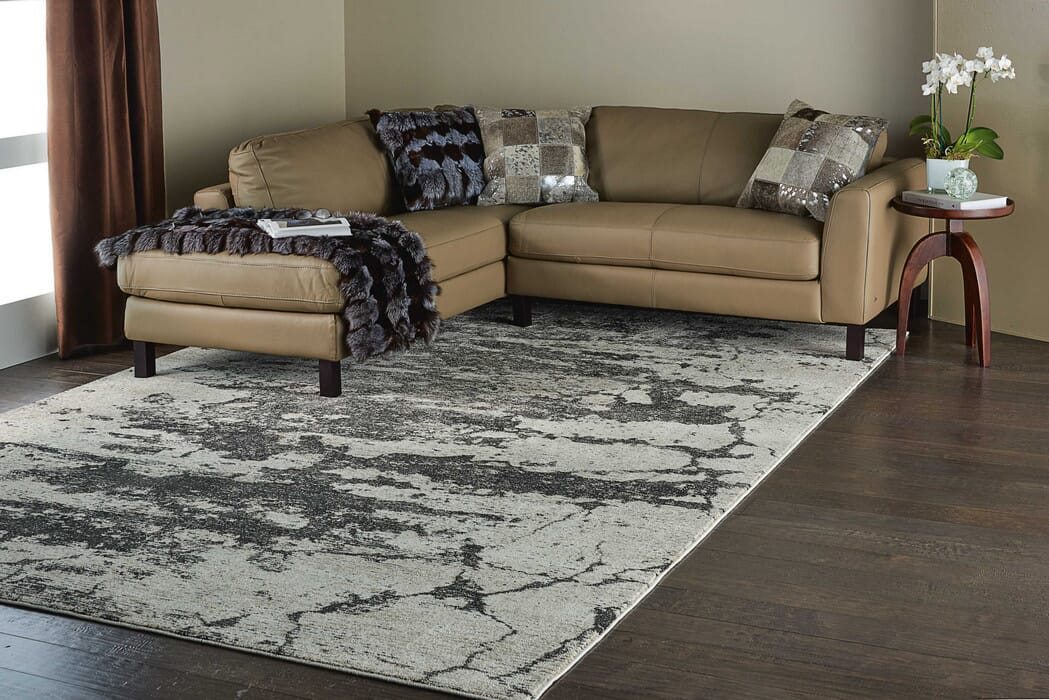 Nourison Maxell Mae07 Ivory / Grey Organic / Abstract Area Rug