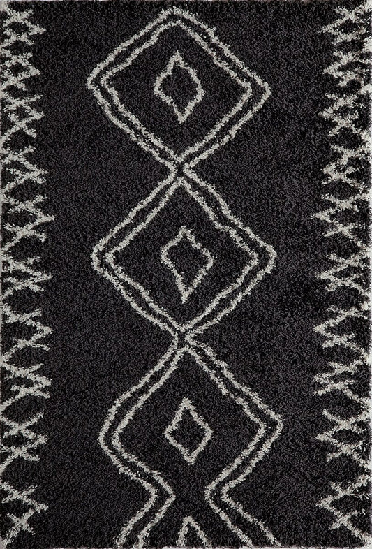 Momeni Maya May-1 Black Moroccan Area Rug