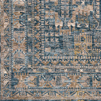 Surya Mirabel Mbe-2301 Navy, Denim, Cream, Dark Brown Area Rug