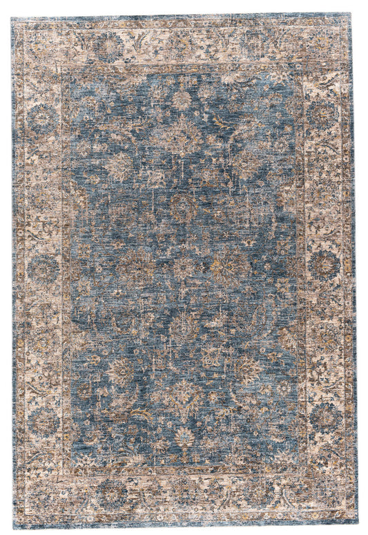 Surya Mirabel Mbe-2305 Teal, Aqua, Mustard, Medium Gray Area Rug