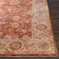 Surya Mirabel Mbe-2307 Burnt Orange, Rose, Teal, Olive Area Rug