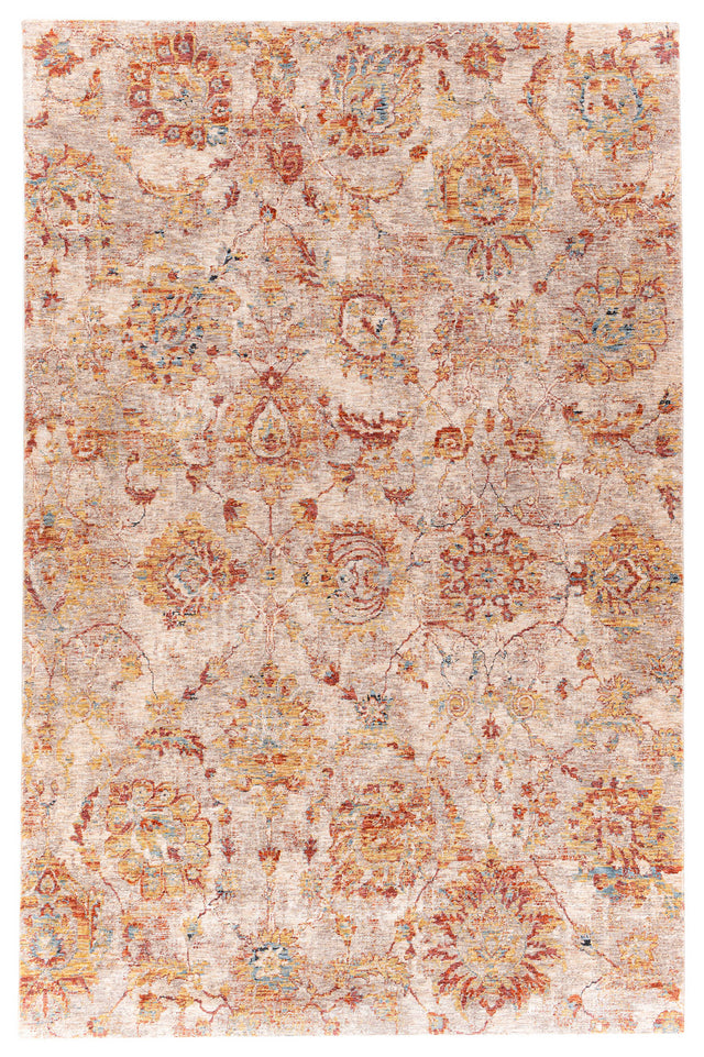 Surya Mirabel Mbe-2315 Teal, Rust, Burnt Orange, Mustard Rugs.