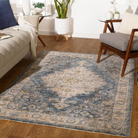 Surya Mirabel Mbe-2317 Teal, Aqua, Mustard, Olive Area Rug