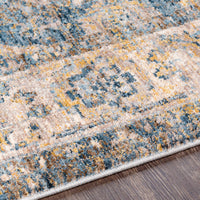 Surya Mirabel Mbe-2317 Teal, Aqua, Mustard, Olive Area Rug