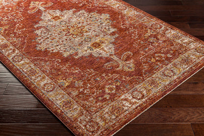 Surya Mirabel Mbe-2318 Burnt Orange, Rust, Teal, Olive Area Rug