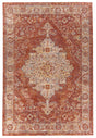 Surya Mirabel Mbe-2318 Burnt Orange, Rust, Teal, Olive Rugs.