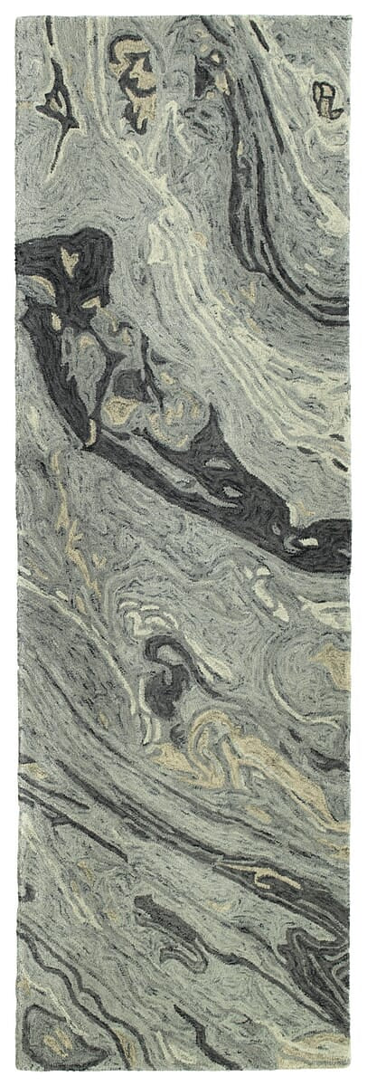 Kaleen Marble Mbl01-68 Graphite Organic / Abstract Area Rug