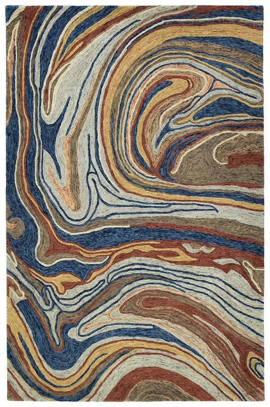 Kaleen Marble Mbl06-86 Multi Organic / Abstract Area Rug