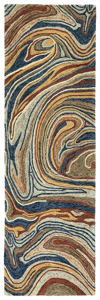 Kaleen Marble Mbl06-86 Multi Organic / Abstract Area Rug