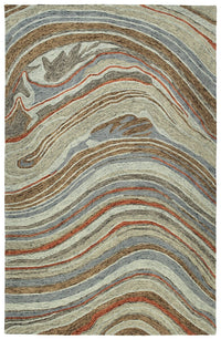 Kaleen Marble Mbl07-75 Grey Organic / Abstract Area Rug
