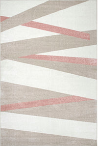 Nuloom Peyton Pastel Strokes Npe1372A Beige Area Rug