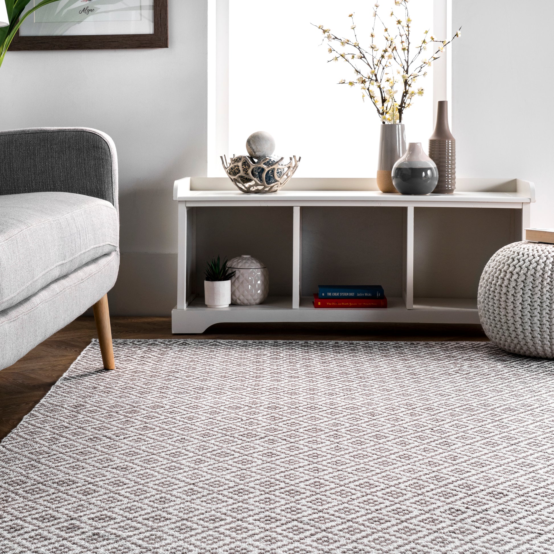 Nuloom Holcombe Nho2047A Gray Area Rug