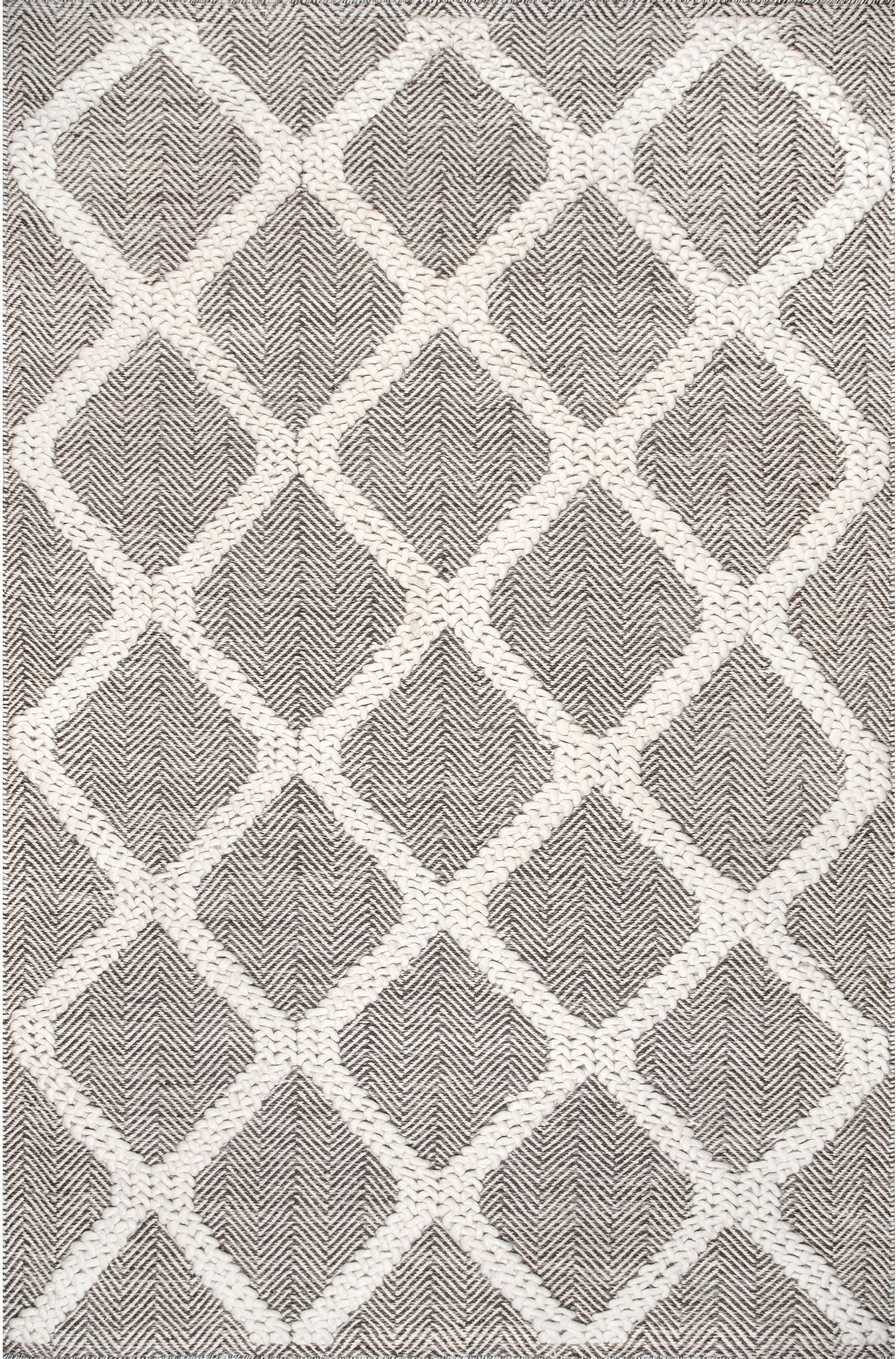 Nuloom River Trellis Nri3585A Beige Area Rug