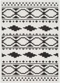 Surya Moroccan Shag Mcs-2305 Black, Charcoal, White Rugs.