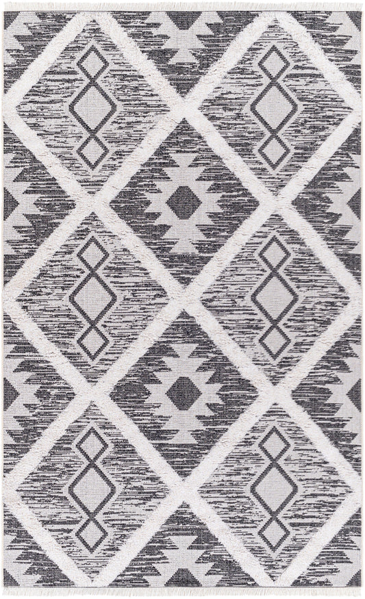 Surya Morocotton Mct-2301 Black Area Rug