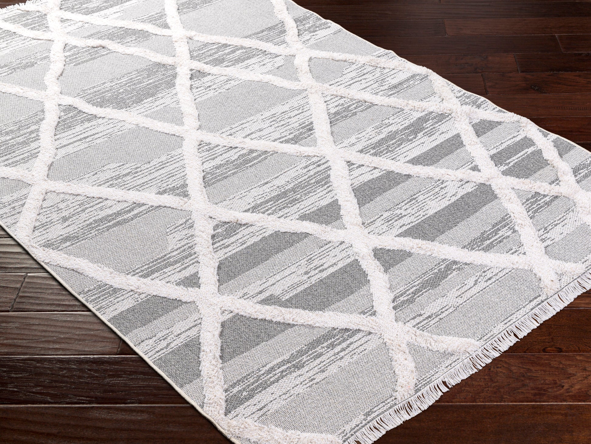 Surya Morocotton Mct-2306 Grey Area Rug