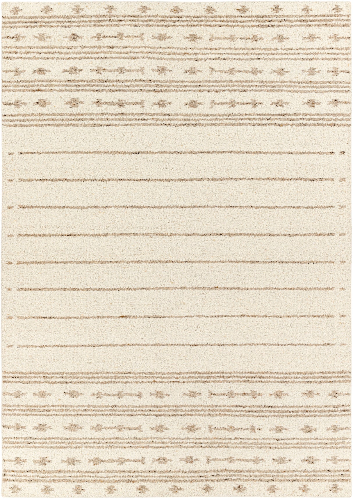Surya Machu Picchu Mcu-1001 Butter, Cream, Dark Brown, Charcoal Rugs.