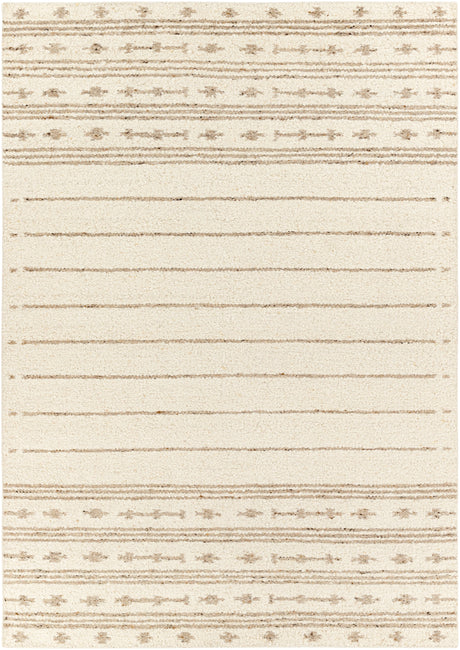 Surya Machu Picchu Mcu-1001 Butter, Cream, Dark Brown, Charcoal Rugs.